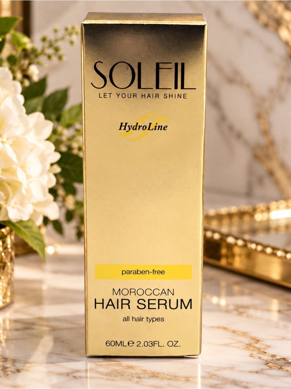 Soleil Moroccan Hair Oil 175& retail